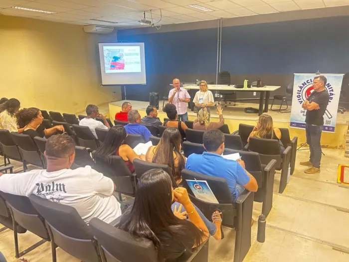 Capacitação fortalece atuação das Vigilâncias Sanitárias Municipais do Território Chapada das Mangabeiras