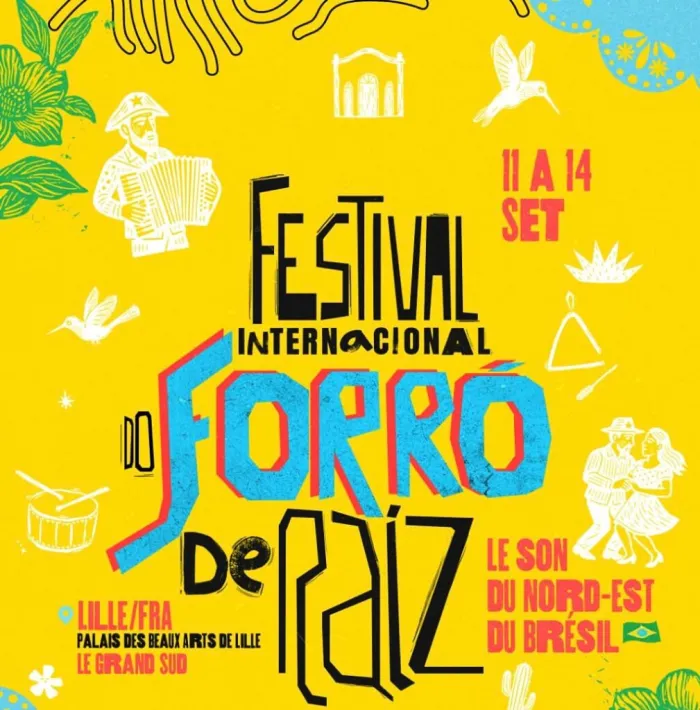 Piauí leva o forró de raiz ao palco de festival internacional em Lille, na França, nesta sexta (12)