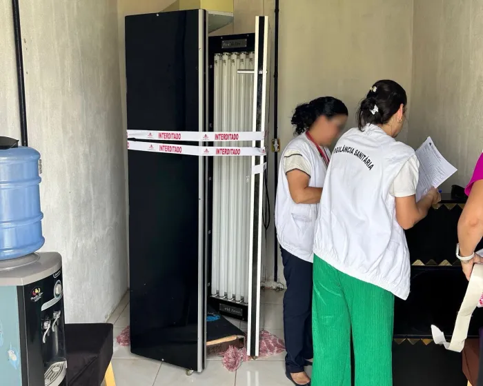 Vigilância Sanitária interdita cabines de bronzeamento artificial em João Pessoa