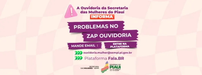Telefone da Ouvidoria da Sempi está temporariamente indisponível