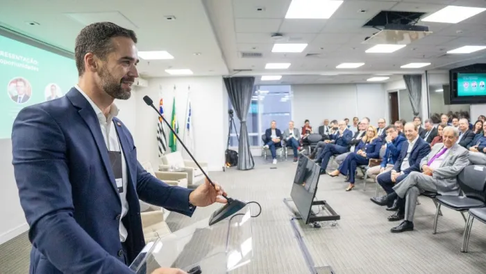 Governador abordou vocação industrial gaúcha e potencialidades do Estado no setor -Foto: Maurício Tonetto/Secom