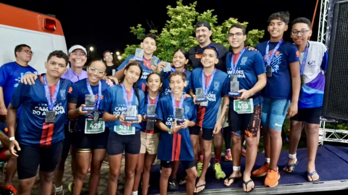 Fundação Campeões do Amanhã é campeã geral no masculino e feminino em prova de triathlon