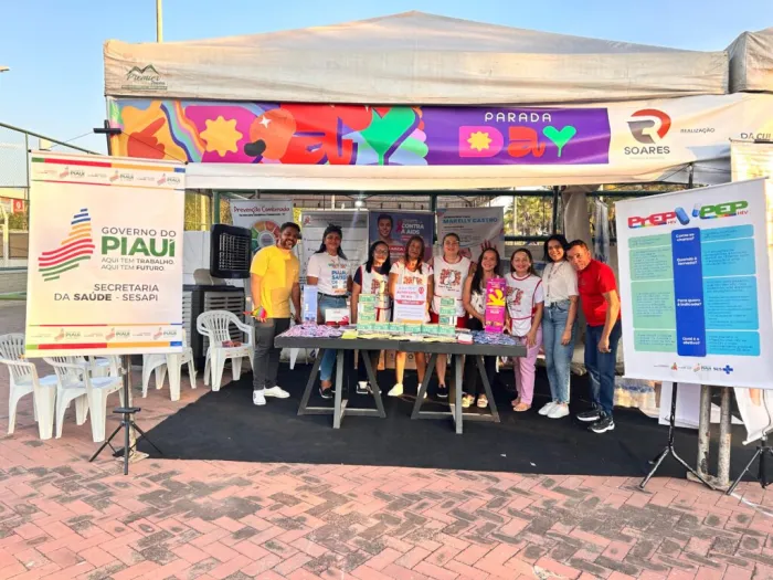 Sesapi participa da Parada Day em Teresina com ações de prevenção em saúde e apoio à população LGBTQIAPN+