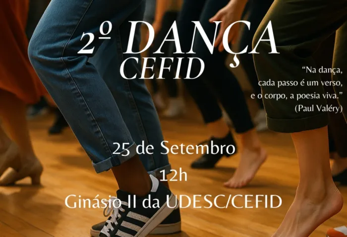 Programa de extensão da Udesc realiza nova edição do Dança Cefid no dia 25