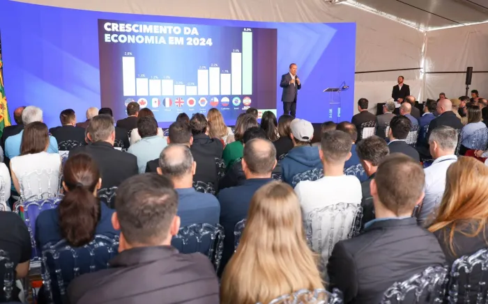 Com a presença do governador, multinacional de alimentos instalada em São Lourenço do Oeste inaugura obras de ampliação