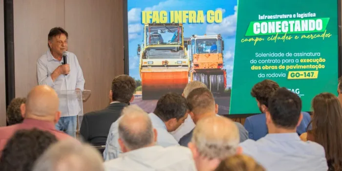 Com o contrato assinado, a GO-147 avança agora para a etapa de licenciamento ambiental e, em seguida, para o início das frentes de trabalho (Foto: Seinfra)