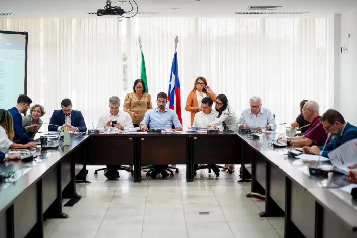 Reunião da Comissão de Constituição, Justiça e Cidadania (CCJ) da Assembleia Legislativa, realizada nesta terça-feira