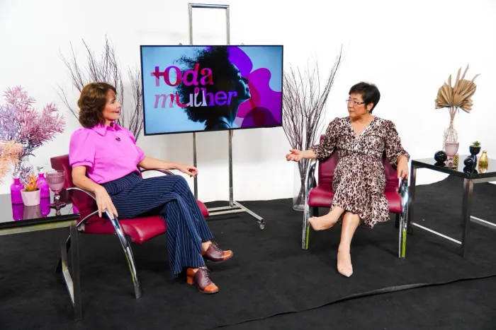 jornalista Márcia Carvalho conversou com a empresária Tânia Miyake, proprietária da cervejaria artesanal Dona