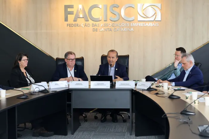 Em reunião da Facisc, Jorginho Mello reforça parceria com setor produtivo para manter o crescimento econômico de SC acima da média nacional