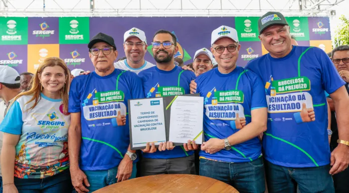 Governo do Estado lança campanha de vacinação contra brucelose e leva investimentos a Ribeirópolis no 57º ‘Sergipe é aqui’