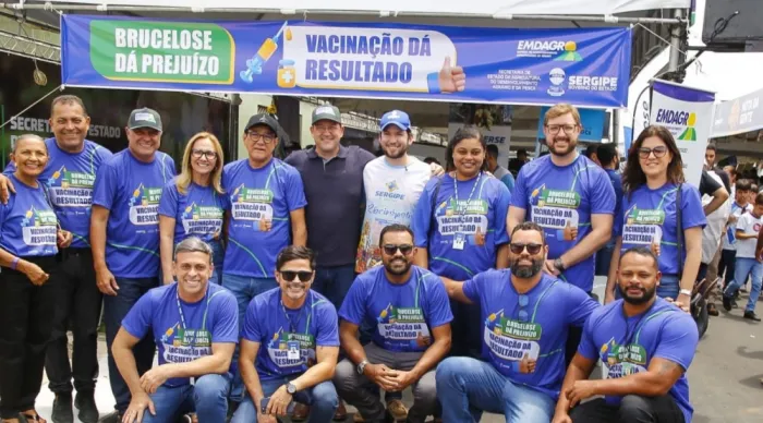 Governo de Sergipe lança campanha de vacinação contra a brucelose em Ribeirópolis