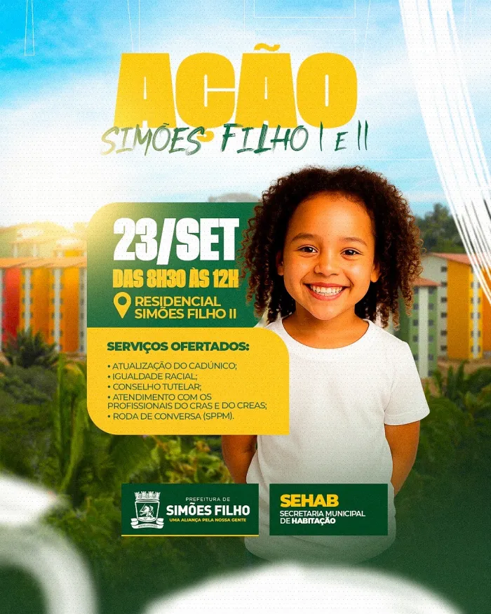 Prefeitura realiza Ação de Pós-Ocupação no Residencial Simões Filho 1 e 2