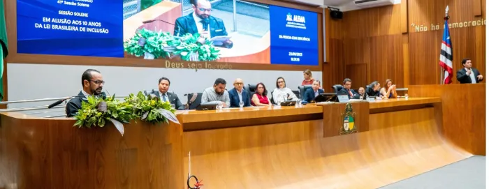 Sessão solene alusiva aos dez anos da Lei Brasileira de Inclusão