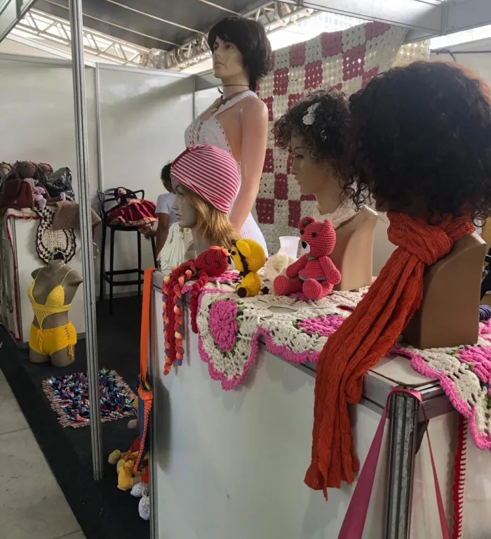 Projetos de ressocialização do Centro Prisional Feminino de Colatina estão em exposição na Mega InovaES