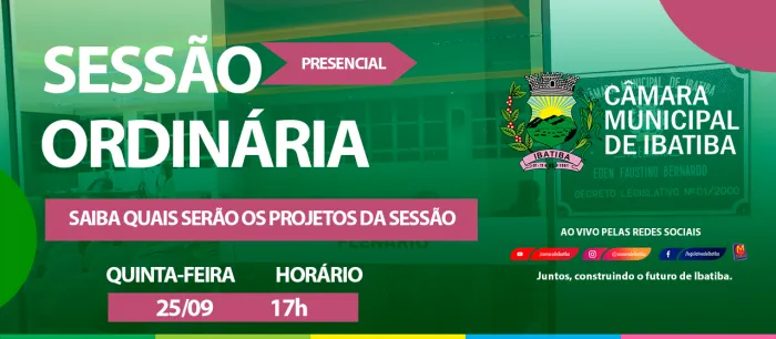 Saiba quais projetos estão em tramitação e serão apreciados na Câmara Municipal