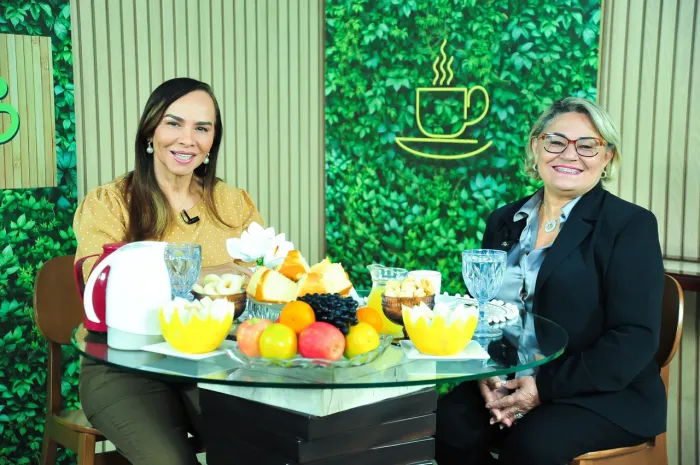 Rositânia Farias, do Detran-MA, conversou com a jornalista Elda Borges