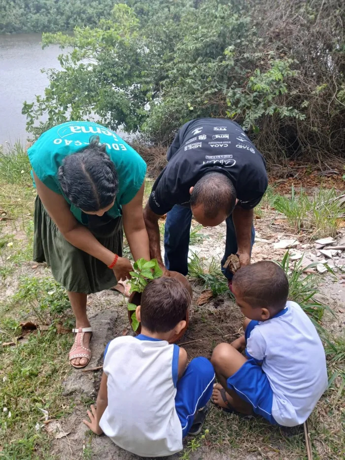 Parque Estadual de Itaúnas realiza comemoração ao Dia da Árvore e ação de educação ambiental