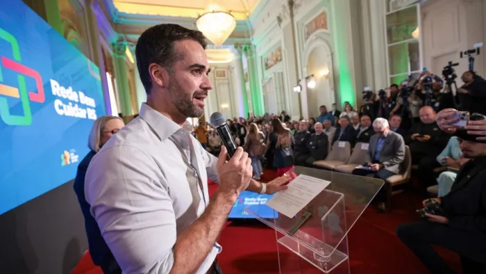 Governador Eduardo Leite lança SUS Gaúcho e destina R$ 1 bilhão adicional para a saúde até final de 2026