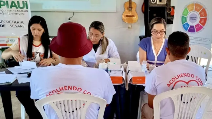 Cendfol e Sesapi realizam testagens em comunidades terapêuticas do Piauí