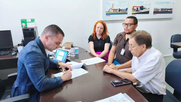 Jovens aprendizes iniciam atividades na Secretaria de Saúde
