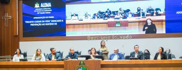 Sessão solene em alusão ao projeto 'Cuidar da Vida'