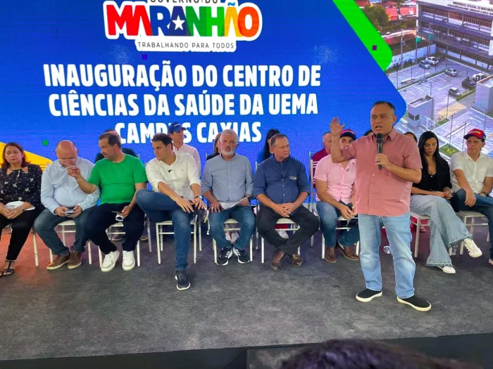 Deputado Catulé Júnior durante a inauguração do Centro de Ciências da Saúde Comendador Alderico Silva