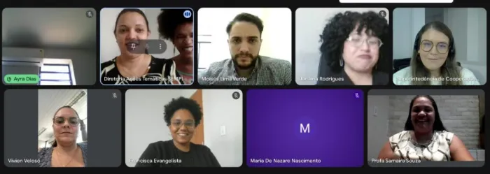 Sempi participa de reunião do GTI para elaborar Política Estadual de Cuidados
