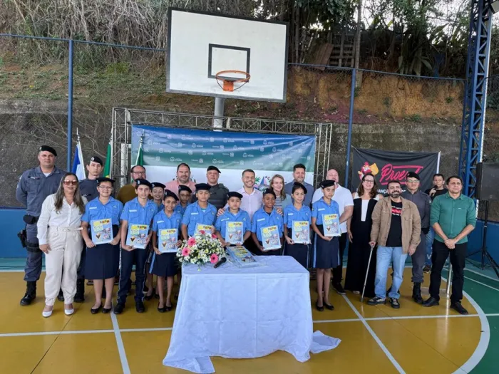Polícia Militar e Prefeitura de Viana lançam Programa Educacional de Resistência às Drogas (Proerd)