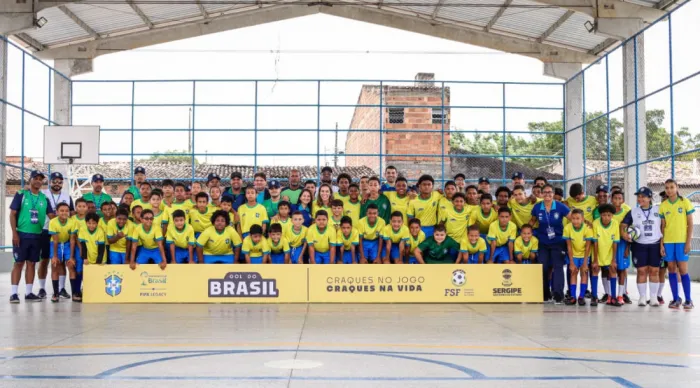 Governo de Sergipe renova cooperação com CBF e FSF para o programa Gol do Brasil