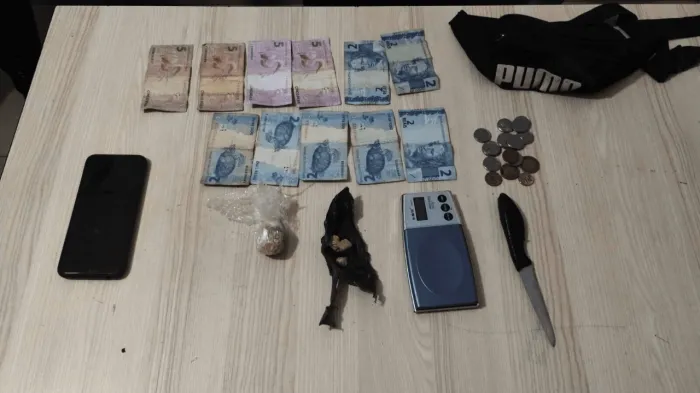 Dois são presos pela GCM por tráfico em praça do Centro