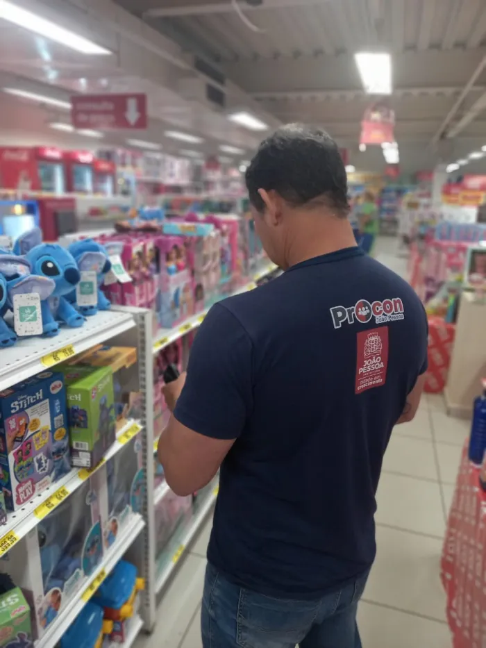 Procon-JP retoma fiscalização às lojas de brinquedos com novas apreensões de produtos