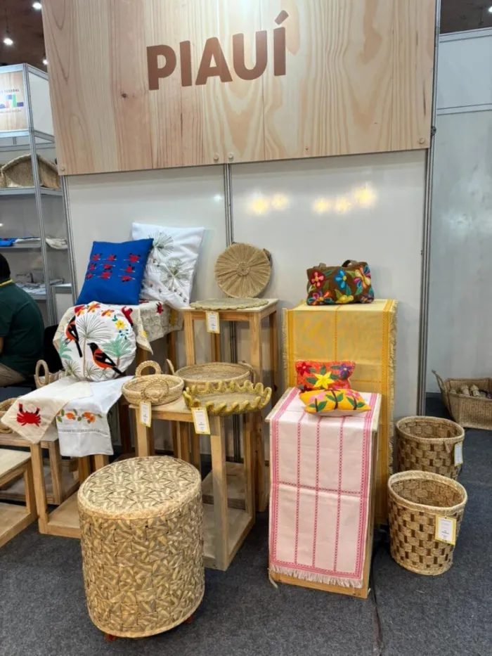 Artesanato piauiense movimenta mais de R$ 61 mil em vendas em Feira no Ceará