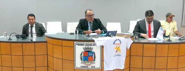 A Câmara Municipal de Iúna realizou mais uma sessão ordinária nesta quarta-feira (8)