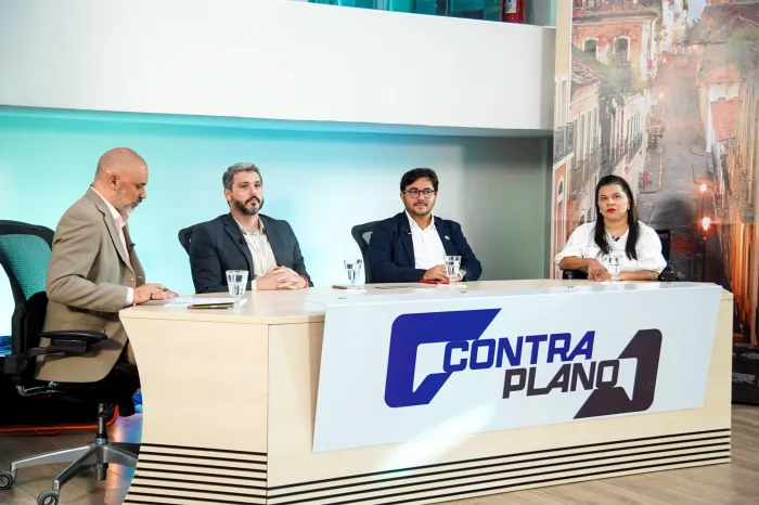 João Carvalho conversou com diretora da MOB, Isabelle Passinho, o pesquisador Gabriel Bartowski e o defensor público Vinícius Goulart