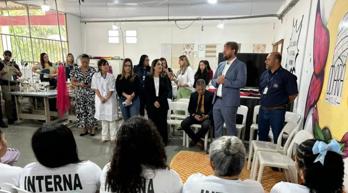 Governo do Estado dá início a turmas de qualificação profissional Presídio Feminino de Sergipe