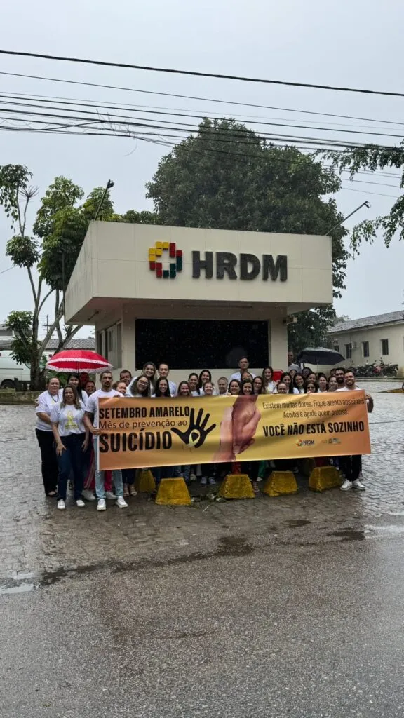 Hospital Regional Dom Moura encerra ações do Setembro Amarelo