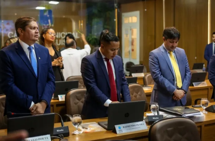 Câmara de São Luís recebe imagem de Nossa Senhora de Nazaré e promove painel sobre o Círio 2025