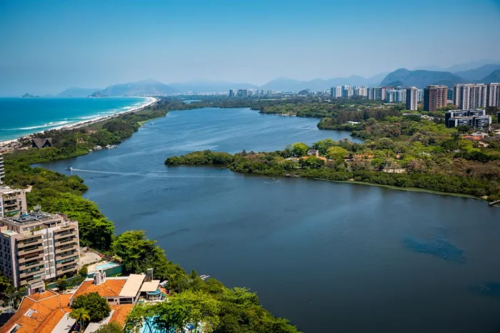 O Complexo Lagunar da Zona Sudoeste vai ganhar um novo transporte público aquaviário - Rafael Catarcione/Prefeitura do Rio