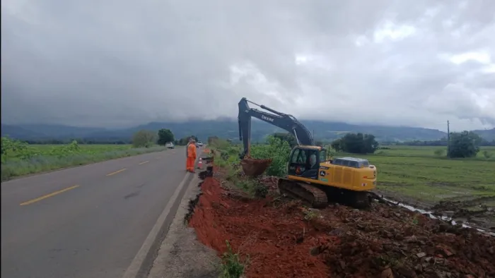 Aporte do governo visa reparar quatro lotes, incluindo dois trechos da rodovia -Foto: Divulgação Selt