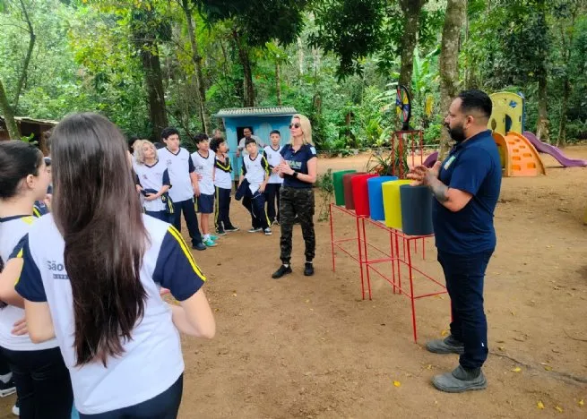 Prefeitura de São Sebastião inicia Projeto Educa Natureza no Viveiro Municipal com alunos da rede de ensino