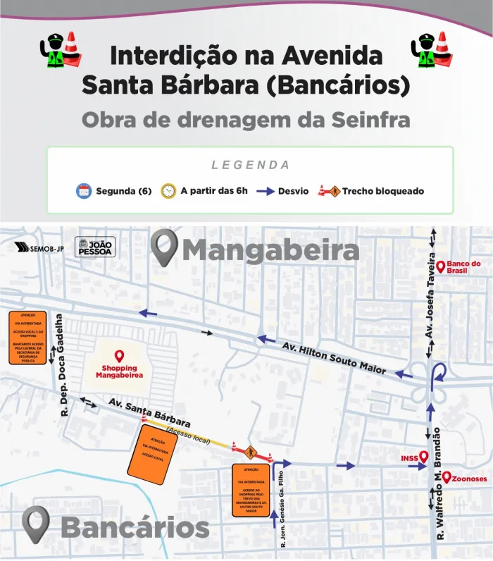 Foto: Reprodução/Prefeitura de João Pessoa - PB