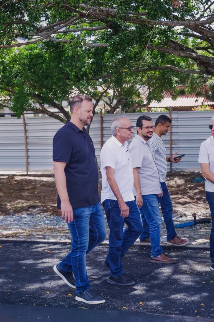 Cícero Lucena projeta entrega da primeira etapa do Parque da Cidade para março, com ligação para a BR-230, estacionamento e 500 árvores