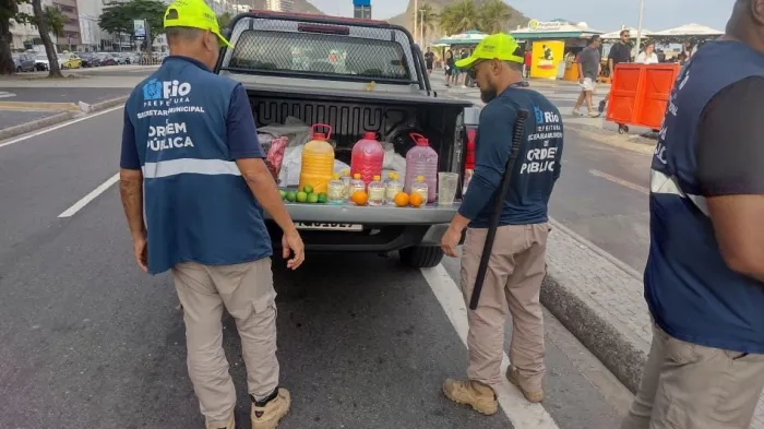 Agentes da Seop em ação de fiscalização - Foto: Divulgação