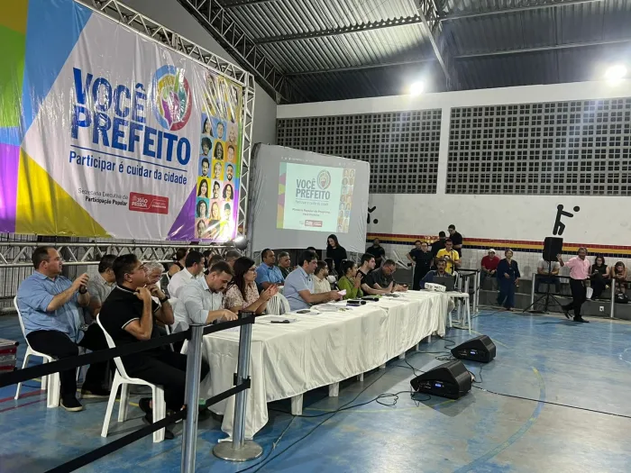 Secretaria Participação Popular realiza Audiência Pública do ‘Você Prefeito’ nesta segunda-feira
