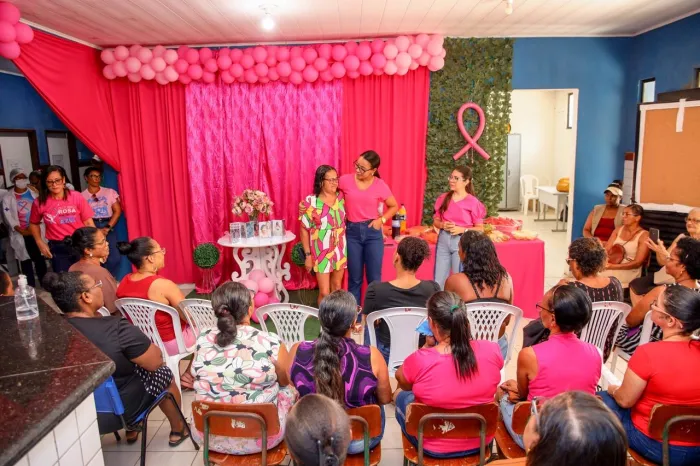 Candeias: Pink Day movimenta UBSs do município com ações de saúde para as mulheres