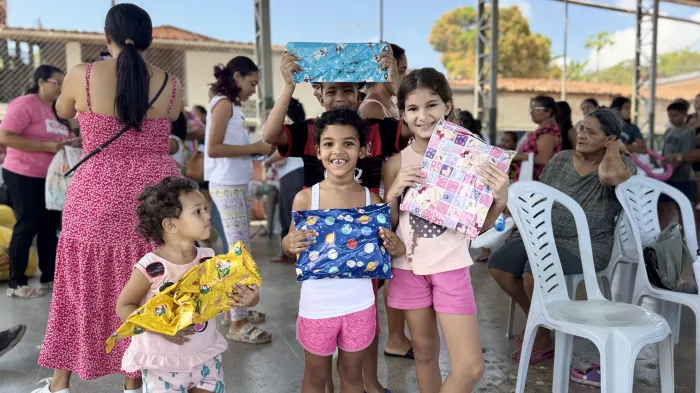Caravana do Cuidar celebra o Dia das Crianças com ações, brincadeiras e solidariedade