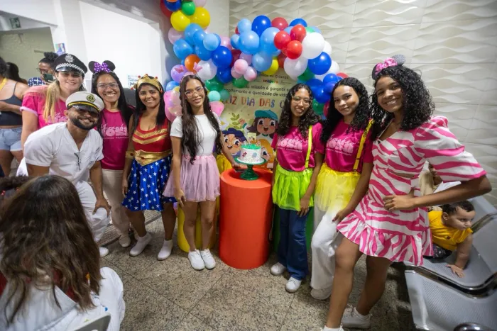 Doces e distribuição de brinquedos: Governo promove programação alusiva ao Dia das Crianças na Policlínica da Criança