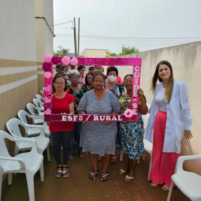 Outubro Rosa: Brasilândia leva exames preventivos à zona rural e reforça atendimento nas ESFs