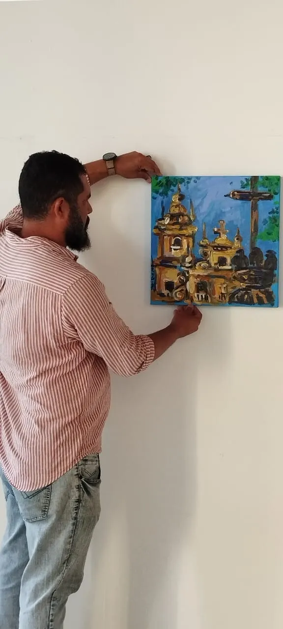 Funjope abre inscrições para oficina de pintura com artista Davi Queiroz