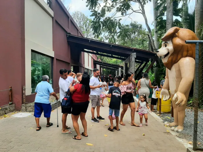 Dia das Crianças é celebrado muita diversão no Parque Zoobotânico Arruda Câmara